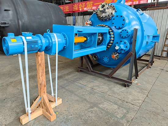 유리라이닝 반응기,  폐쇄형