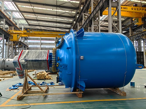 유리라이닝 반응기,  폐쇄형