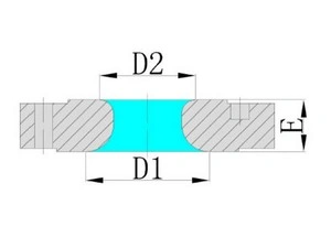 유리 라이닝 리듀싱 플랜지