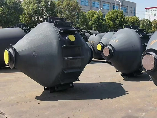 유리 라이닝 이중 뿔 건조기