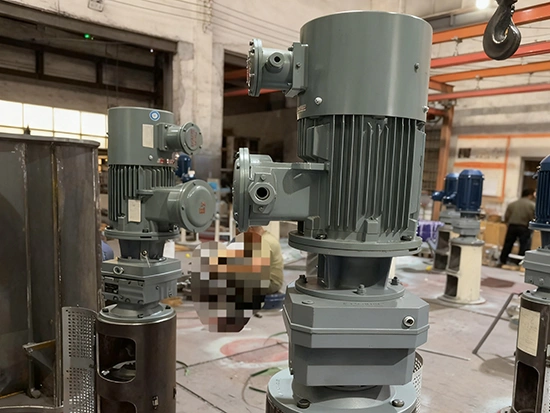 유리 라이닝 반응기용 감속기