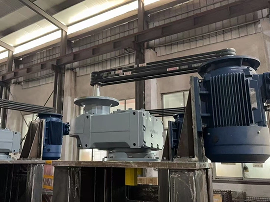 유리 라이닝 반응기용 감속기