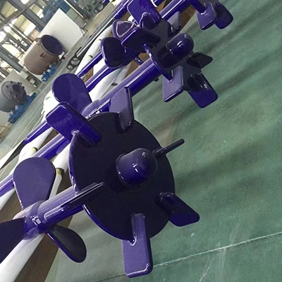 터빈형 유리 라이닝 교반기