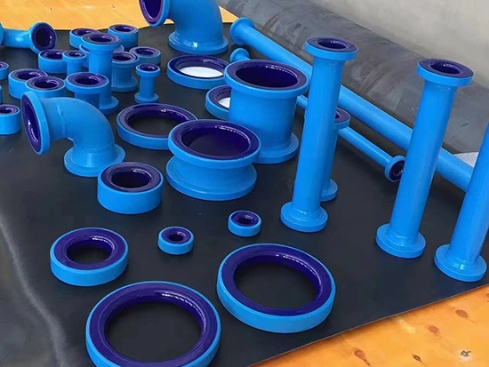 유리 라이닝 파이프 및 피팅